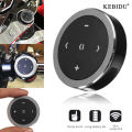 【Exclusive】 Kebidu Steering Wheel Remote Control MP3 Music Player for IOS Android Car Button Control Kit - Black Color.