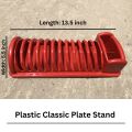 Classic Plate Stand Plastic, Plastic Plate Stand Display Holder For Kitchen. 
