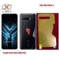 Asus Rog 3 Crystal Clear Ultrathin Back Skin HD Screen Guard Scratch Protector Poly.
