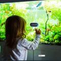 LED Fish Tank Thermometer Digital Aquarium Thermometer Touch Screen Thermometer Adhesive Wireless Thermometer Glass Container Thermometer.