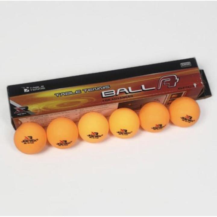 Joerex%20Table%20Tennis%20Ball%20Orange%206%20Pcs%20-%20Image%202