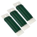 Floral Wire,3 Pack 114 Yards 22 Gauge Green Florist Wire Flexible Paddle Wire for Crafts,Christmas Wreaths Tree, Green. 