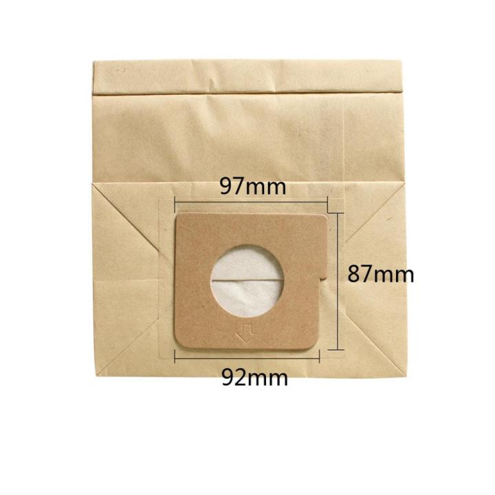 Disposable Universal Vacuum Cleaner Bags 2 Layer Filtering 100*110mm Paper Dust Replacement Bag Z1550 Z2332 Vacuum Cleaner Parts-1PC