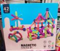 42-Pcs Magnetic Construction Set Magnet Stick Building Blocks Montessori Educational Toys Magnetic Construction Set for children. 