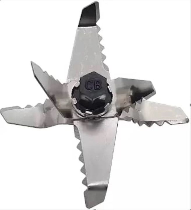 Stainless Steel Blender Replacement Cutter Blade (6 teeth) 1 set