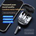 INNOVAT® Air buds K40 Bluetooth Earphones Digital Display Headset Noise Cancelling Earbuds With Microphone High Fidelity Stereo Sound Headphones.