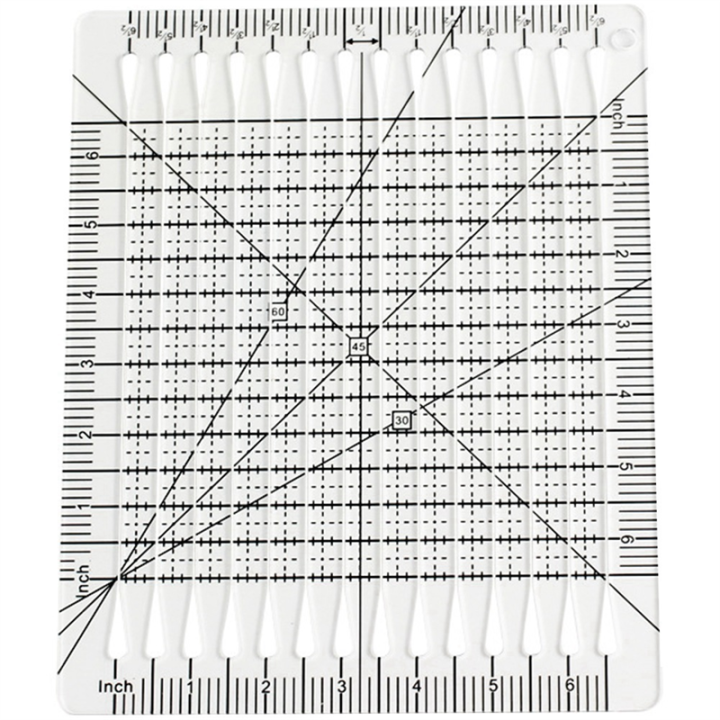 Quilt Ruler Vector 1 Piece Quilt Cutting Ruler 5 in 1 Quilt Cutting Ruler Charming Shape ...