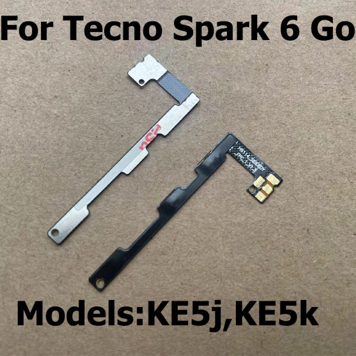 For%20Tecno%20Spark%206%20Go%20Power%20On%20Off%20Switch%20Button%20Volume%20Key%20Button%20Flex%20Cable%20KE5j%20KE5k%20-%20Image%202