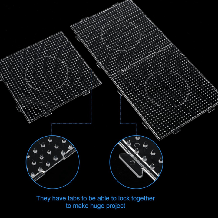 15%20Pcs%205%20mm%20Fuse%20Beads%20Pegboards%20Plastic%20Fuse%20Bead%20Boards%20-%20Image%205