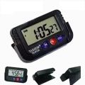 TASKUN Digital Car Clock Motor Bike House LCD Display. 