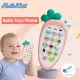 XingYun HelloKimi Baby Cell Phone Toy for Kid and Play Telephone Music Lights for 0-1 Year Old Kids with lanyard. 