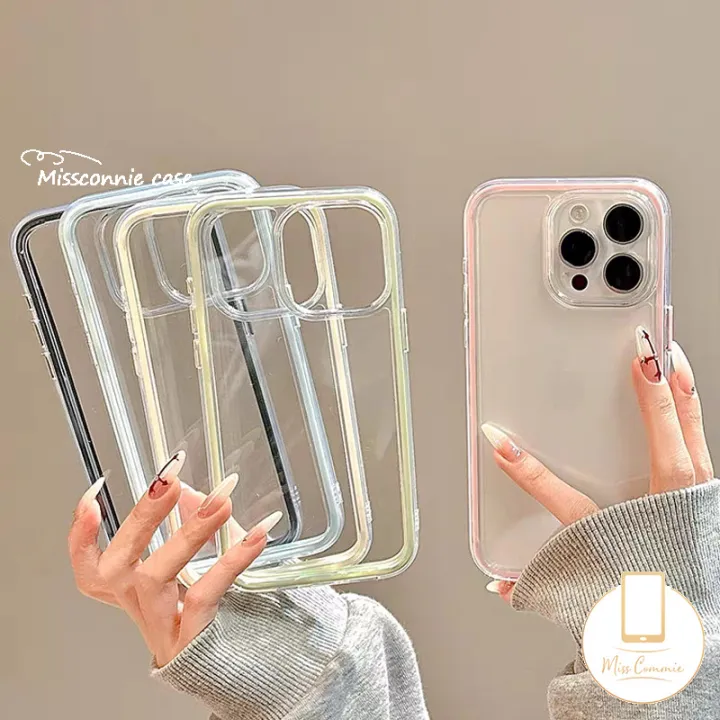 Luxury%202%20in%201%20Macaron%20Candy%20Color%20Bumper%20Case%20Compatible%20for%20IPhone%2016%2013%2014%2011%2012%2015%20Pro%20Max%2015%2014%2016%20Plus%2014%2016%2012%2015%2013%20Pro%20Transparent%20Shockproof%20Soft%20Tpu%20Cover%20-%20Image%203