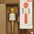 Wireless Bluetooth Karaoke Microphone WS858 MIC Speaker. 