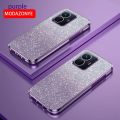 lthmy for VIVO Y77 5G case electroplating colorful soft glitter TPU cellphone cover luxury phone casing.