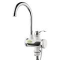 Instant Digital Electric Hot Water Tap for any Basin Mount/wall Mount with led Display Color Family-White. 