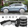 Sun Protection Tire Cover Universal Suv Car Tire Cover Waterproof Dust Sun Protection 210d Oxford Cloth Adjustable Drawstring Portable Handle. 