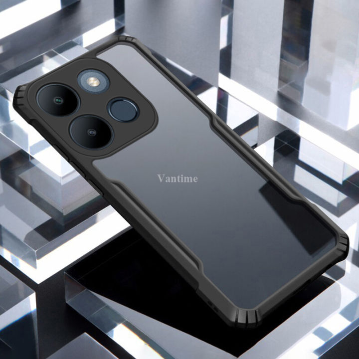 TheGiftKart%20Crystal%20Clear%20Infinix%20Note%2030%20Back%20Cover%20Case%20%7C%20360%20Degree%20Protection%20%7C%20Shock%20Proof%20Design%20%7C%20Transparent%20Back%20Cover%20Case%20for%20Infinix%20Note%2030%20(Black%20Bumper)%20-%20Image%207