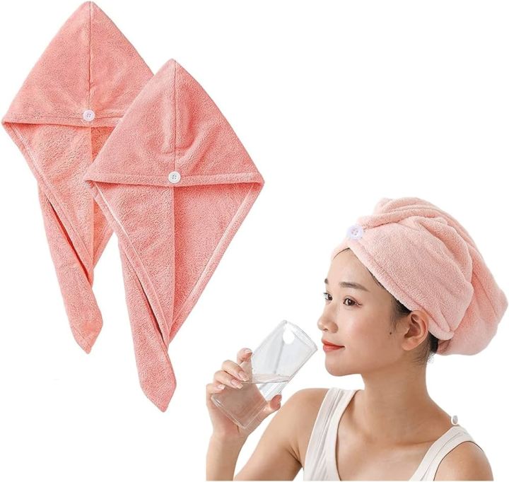 Quick-Dry Hair Towel Shower Towel for Women and Girls