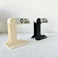 1pc modern minimalist style plastic creative perpetual calendar, desk calendar, office desktop decoration, new home decoration. 