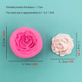 (NEW) 1pc rode ilicone mold DIY flower rein phone CAE head rope hair card jewelry accorie chocolate mold cake ilicone mold.