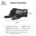 LouisWill Men's Cycling Gloves Winter Warm Fashion Waterproof Gloves Men Faux Leather Driving Gloves Thin Leather Gloves for Touch Screen for Motorcycle Cycling Riding Snow Sports. 