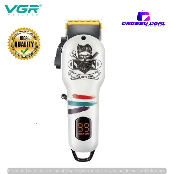 VGR%20V-971%20Professional%20Corded%20and%20Cordless%20Rechargeable%20Hair%20Trimmer%20with%20digital%20display%20-%20Image%206