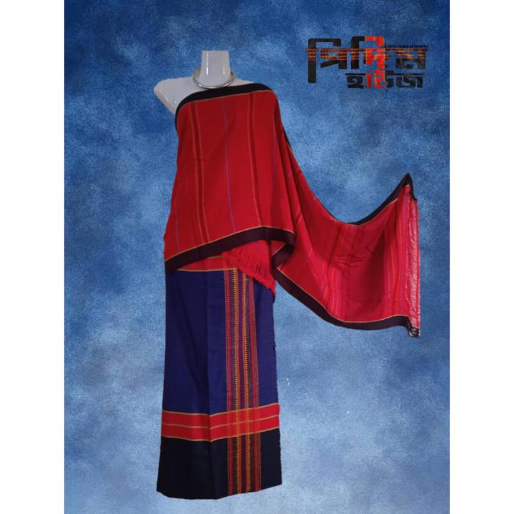 Tribal Dress Chakma Attire Adibashi poshak Pahari Meyeder Kapor
