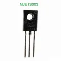 5Pcs MJE13003 E13003 13003 NPN Transistor 400V 4A 40W Electronic Power Transistor NPN Switch Mode High Voltage Triode Transistor TO-126. 