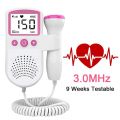 Fetal Doppler Heart Rate Monitor Baby Fetal Sound Heart Detector with LCD Display with Free Gel. 