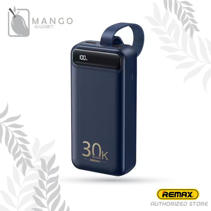 Remax Rpp-522 PD20W DC22.5W Super Fast Charging 30000Mah Portable Power ...