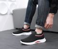New summer men's shoes flying woven breathable socks shoes sports casual running shoes comfortable set foot slip-on men's cloth shoes. 