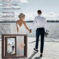 Couple Photo Frame Valentine's Day Gift Photo Holder Decorative 4x6 for Wedding Anniversary Mother's. 
