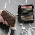 Brown Dedit Or Credit Card Holder With Wallet for Men And Women.