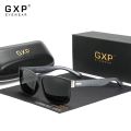 GXP Brand Square Retro Gradient Polarized Sunglasses Women Men Carbon Fiber Pattern Design Outdoor Sports Eyewear.