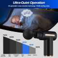 Mini Electric Massage Gun Portable Deep Tissue Massage Gun - Pain Relief USB Rechargeable Body Massager Message Gun Body Muscle Relief Massage Gun Fitness Portable Fascial Gun Deep Tissue Mini Massage Gun Message Gun Electric Message Gun.