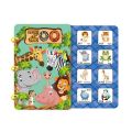 Quiet Busy Book Montessori Early Educational Toy For Toddler Preschool Activity Busy Board Animal Numbers Matching Puzzle Game. 