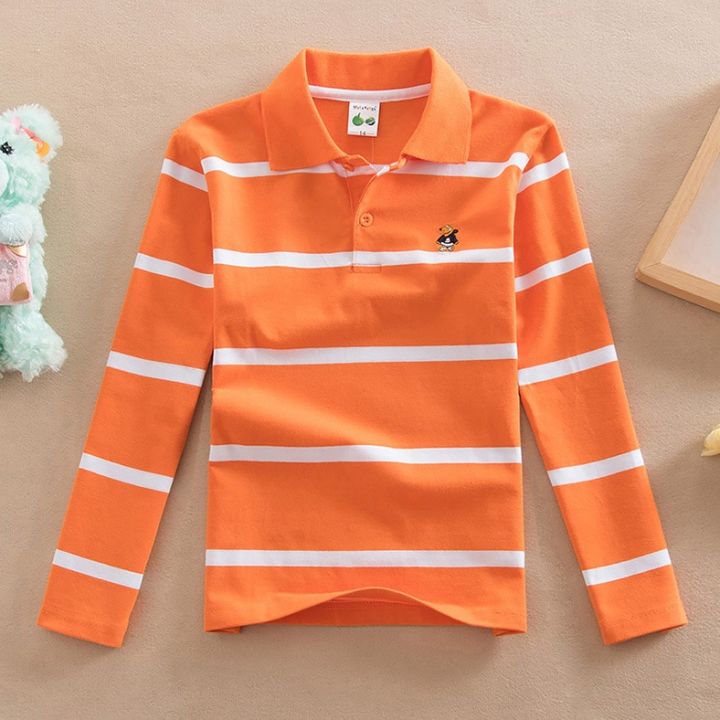 Children%20Child%20Long%20Sleeve%20T-shirt%20Polo%20Shirts%20Boys%20Kids%20Stripes%20Tops%20Baby%20Boy%20Sports%20Polos%20Teneege%20Boys%20Clothes%20-%20Image%203