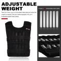 【New and Improved】 20kg Weight-Bearing Vest With Adjustable Weight Lead Block Running Weight-Bearing Strength Enhanced Weight-Bearing. 