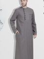 Raj Fashion Collerless premium arabic cotton jubbah -thobe | JB-36gr.