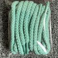 1 Pair Tiffany Green Flat Shoelaces For Canvas Sneakers Shoes Women Men Half Round Casual Basketball Shoes Laces. 