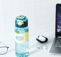 700ml Cute Water Bottle Sport Tumbler For Kids Plastic Aesthetic Ice Hot Coffee Tea Juice Cup School Drinking Bottle. 