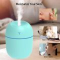 220ML Mini Air Humidifier Cute 7 Color Night Light Changing Portable Cool Mist Small Humidifier for Plants Travel Desk Bedroom. 