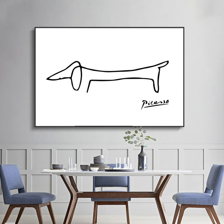 Pablo%20Picasso%20Black%20and%20White%20Sketch%20abstract%20Art%20Paintings%20on%20the%20Wall%20Art%20Poster%20and%20Print%20Famous%20Art%20By%20Pablo%20Picasso%20Cuadros%20-%20Image%203