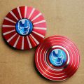 Round Shape Captain Spinner Aluminum Alloy Spinner Decompression Toy Spinner s Fingertip Gyro. 