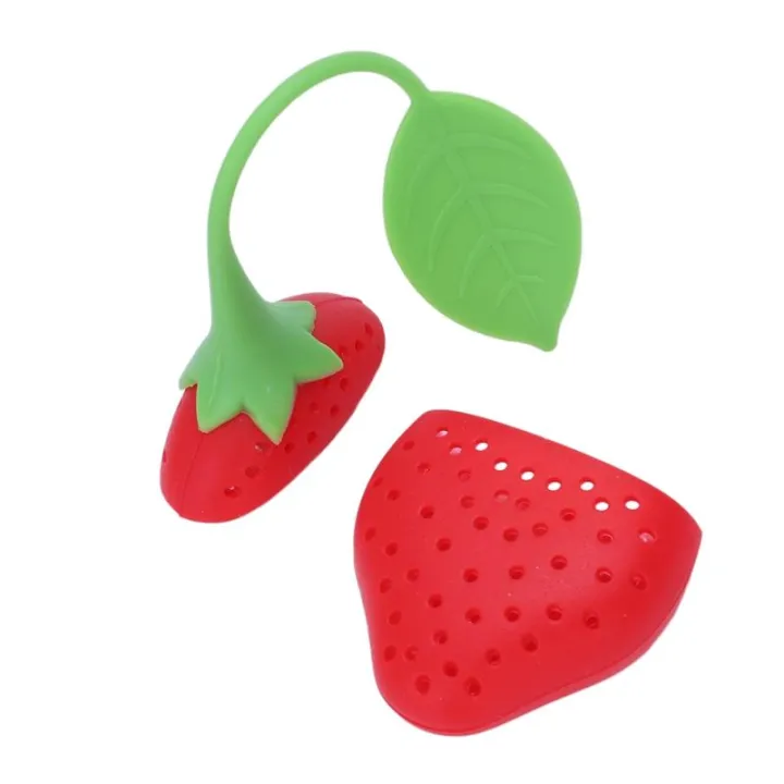 2pcs%20Silicone%20Tea%20Infuser%20Ball%20Pass%20Filter%20Tea%20Infuser%20Strainer%20Spoon%20Strawberry%20Variety%20-%20Image%207