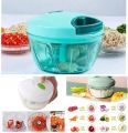 HIGH QUALITY MULTIFUNCTIONAL HOME AND SMALL KITCHEN HAND CHOPPER 350 ML..