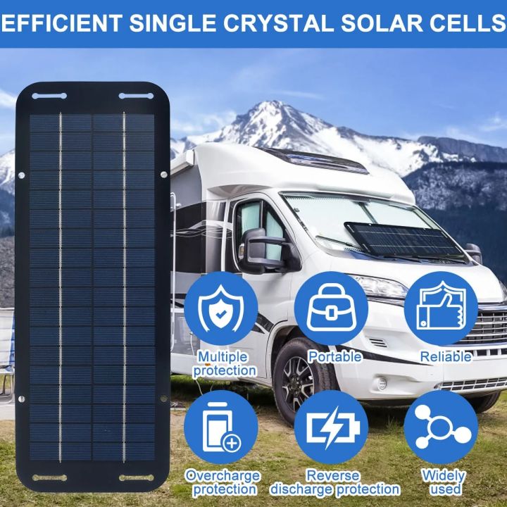 12V%20Solar%20Panel%20Kit%20IP65%20Waterproof%20Portable%20Solar%20Charger%20Kit%20With%204%20Suction%20Cups%20for%20Car%20Motorcycle%20High%20Efficiency%20Charging%20-%20Image%204