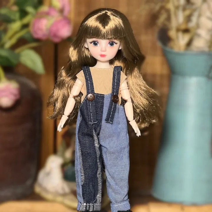 Set%20Beautiful%20/6%20SD%2030cm%20Bjd%20Doll%20with%20Clothes%20Attractive%20Eyes%20Long%20Hair%20Princess%20Dress%20Up%20BJD%20Dolls%20with%20Wig%20Make%20Up%20Ball%20Jointed%20Princess%20Makeup%20Ball%20Joint%20Doll%20Birthday%20Gift%20-%20Image%205