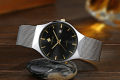 WWOOR Grasp Love Watch Men's Net Belt Quartz Watch Calendar Watch Men's Watch Wholesale One Piece Shipping.