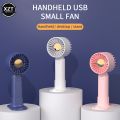 Mini Portable Handheld Fan USB Rechargeable 3 Speed Adjustment Electric Summer Desktop Cooling Fan Outdoor Turbo Blower Fans. 